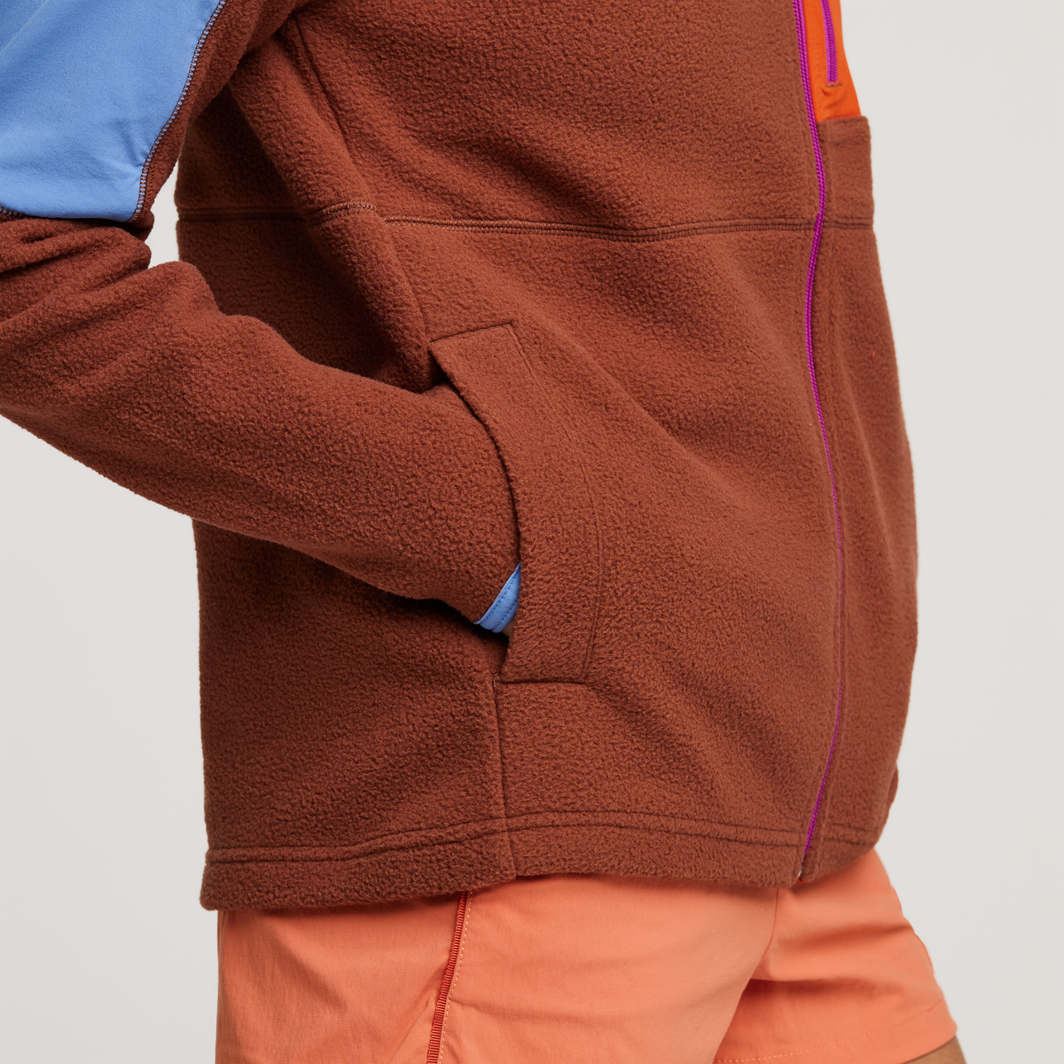 Abrazo Hooded Full-Zip Fleece Jacket - Men's