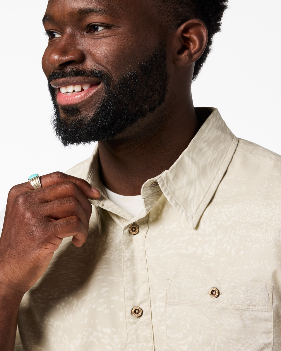 Estival Button Up Shirt - Print - Men's