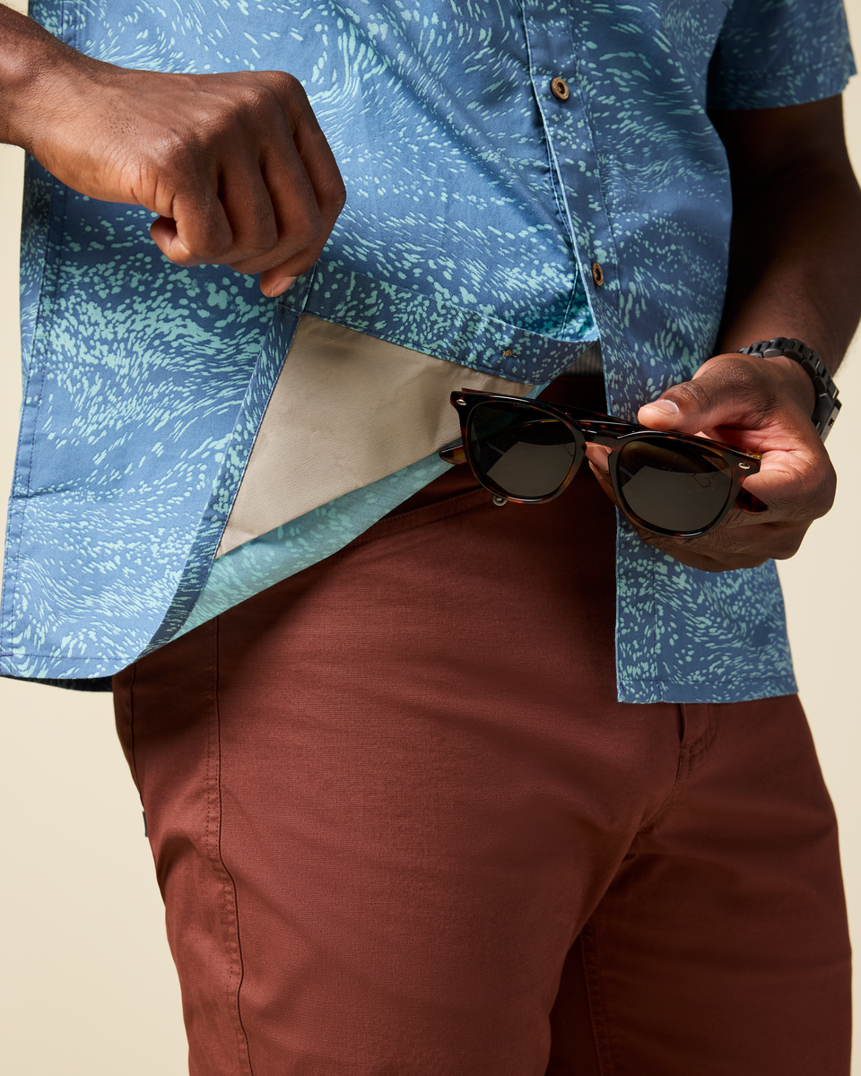 Estival Button Up Shirt - Print - Men's